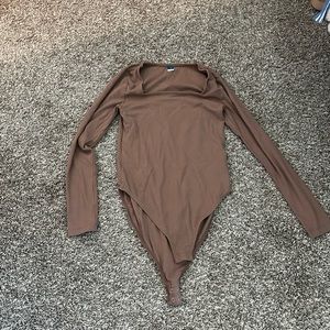 Old Navy Square Neck Ribbed Bodysuit